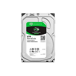 Disco Rígido Seagate 8TB Barracuda SATA 3 5400RPM 3.5" ST8000DM004 (Gar. BR)
