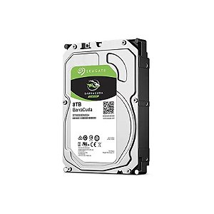Disco Rígido Seagate Barracuda 8TB 3,5" SATA 3 5400 RPM - ST8000DM004