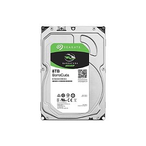 Disco Rígido SATA3 8TB Seagate Barracuda 256MB ST8000DM004