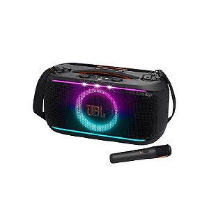 Caixa de Som Portátil JBL Partybox On The Go 2 - Preto + Microfone