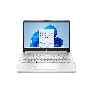 Notebook HP Intel N150 4GB Ram 128GB Ufs Tela 14" HD Windows 11 Prata - 14-DQ6101DX