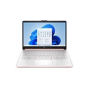 Notebook HP Intel N150 4GB de RAM 128GB Ufs Tela 14" HD Windows 11 Inglês Rosa Dourado - 14-DQ6105DX