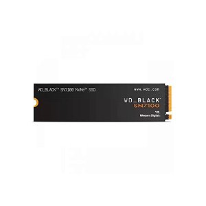 SSD Interno Western Digital Black SN7100 M.2 Nvme PCI-Exp Geração 4X4 5150-4900MB/s PCIe G4X4 1TB - WDS100T4X0E