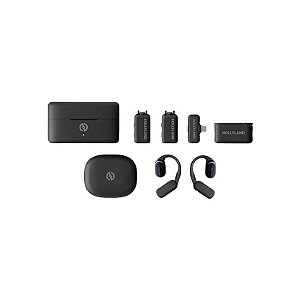 Microfone Sem Fio Hollyland Lark Max 2 Ultimate Combo - USB-C/Lightning - Recarregável - Cinza Espacial