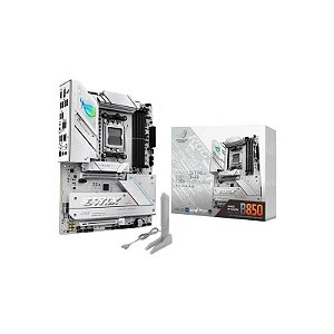 Placa-Mãe AM5 Asus B850-A Rog Strix Gaming 4xDDR5/Wifi White