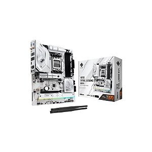 Placa-mãe AM5 Asrock X870 Steel Legend Wifi/DDR5/HDMI USB3.2