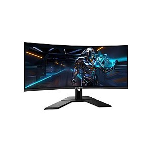 Monitor Curvo Gigabyte GS34WQCA 34" WQHD 120 Hz 1 ms - Preto