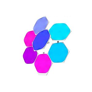 Kit Inteligente Nanoleaf Formas Hexagonais / 7 Peças - NL42-7017HX-7PK