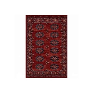 Tapete Turco Turquesa Bokhara 2,00 X 3,00 M Vermelho