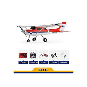Avião FMS Ranger Ep V2 1220MM RTF Reflex V3 Vermelho FMS147RRD-REFV3