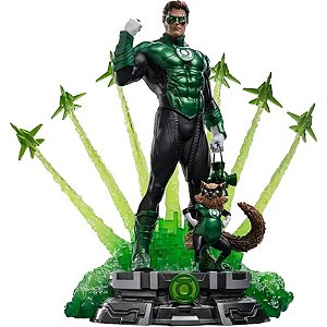 Estátua Iron Studios DC Green Lantern Deluxe - Escala 1/10