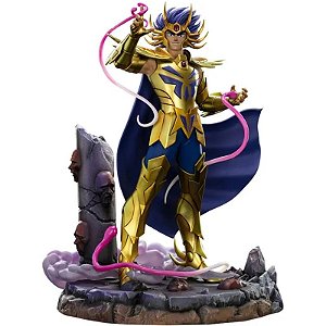 Estátua Iron Studios Saint Seiya Câncer Deathmask - Escala 1/10