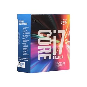 Processador Intel Core i7-6850K 3,60GHz 15MB LGA 2011-V3 Sem Cooler