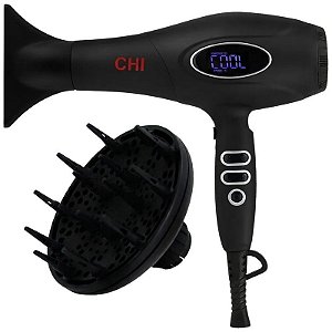 Secador de Cabello CHI GF8563 Titatium Digital Hair Dryer 1875W 110V/60Hz - Black