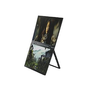 Monitor Portátil BAK BK-P1561B - 2 Telas