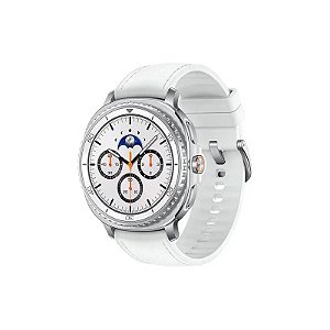 Relógio Inteligente Samsung Galaxy Watch 8 Classic SM-L500 - Bluetooth/Wi-Fi/GPS - 46mm - Branco