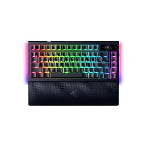 Teclado Razer RZ03-05130200-R3U1 Preto Blackwidow V4 Pro 75% Hiperpolling Switch Laranja RGB