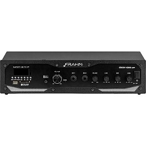 Receptor Amplificador Frahm GR 4200 APP USB/FM/SD/Bluetooth 400W - Bivolt