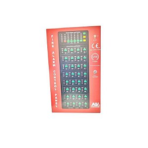Painel de Controle de Alarme de Incêndio 12 Zonas AW-CFP2166-12