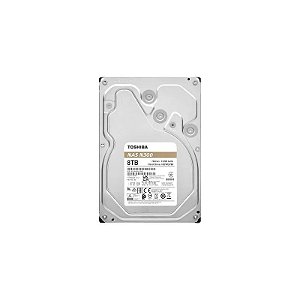 Disco Rígido SATA3 8TB Toshiba N300 HDWG780XZSTA 7200RPM