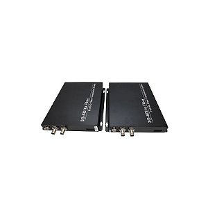 Kit de Conversor de Vídeo F. 2CH 20KM 3G-SDI (HL-2V-20T/R/3G-SDI) Par