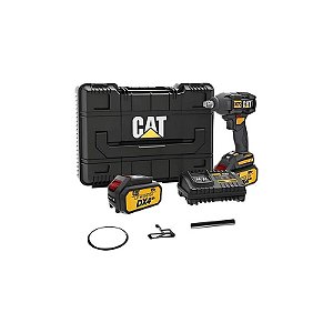 Chave de Impacto sem Fio Caterpillar DX72 1/2" 18V 350NM 220V