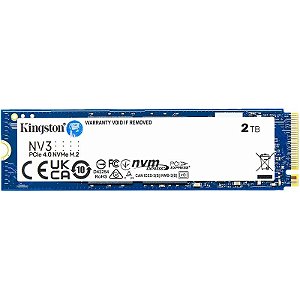 SSD M.2 NVMe Kingston NV3 2TB SNV3S/2000G - 6000MB/s