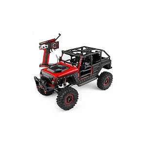 Carro Wltoys 1/10 Rock Crawler de Escalada 11KM 4WD Vermelho 104026
