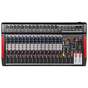 Mesa de Mixer Karsect KG-160N USB/Bluetooth 380DSP Efeitos 16 Canais