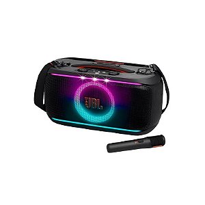 Caixa de Som JBL Partybox On The Go 2 100W com Microfone 5.25