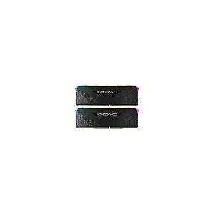 Memória RAM Corsair Vengeance RGB RS DDR4 32GB (2X16GB) 3200MHZ - Preto (CMG32GX4M2E3200C16)