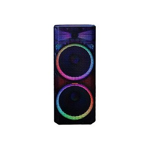 Caixa de Som Memorex 15" MX-PS2503 Dual Iluminada Festa Alimentada 110V Vendida Cada unidade