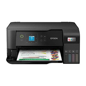 IMPRESSORA EPSON ECOTANK L3560 3x1 Wi-Fi Preto (C.F)