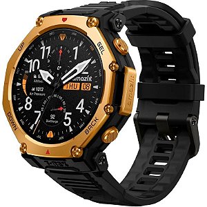 Relógio Amazfit T-Rex 3 Pro A2444 - Preto Dourado