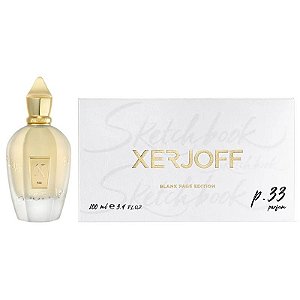 Perfume Xerjoff P.33 Blank Page Edição Parfum 100mL - Unissex