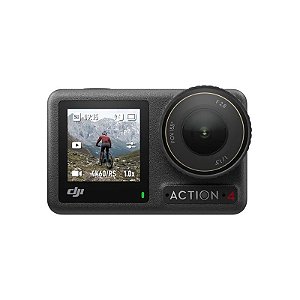 Câmera de Ação Dji Osmo Action 4 Standard Combo - 27MP - 4K - À Prova D'Água - Preto