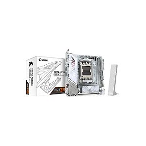 Placa-mãe Gigabyte X870I Aorus Pro Ice DDR5 Socket AMD Chipset AMD X870 Mini ITX