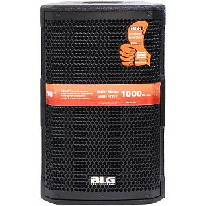 Caixa de Som Ativa BLG BW14-10A1 10" 1000W Bivolt Preto
