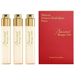 Perfume Maison Francis Kurkdjian Baccarat Rouge 540 EDP (Conjunto de 11mL) Unissex