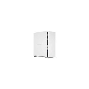 Servidor Storage Nas Qnap TS-233 Arm Cortex-A55 de 2.0GHZ / 2GB de Ram / 2 Baias / USB / Lan - Branco