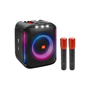 Caixa de Som JBL Partybox Encore com 2 Microfones