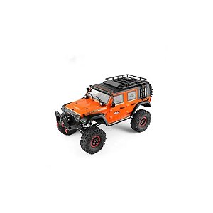 Carro Wltoys 1/10 Jeep Escalador de Resistência 11KM 4WD Metal Laranja 104010