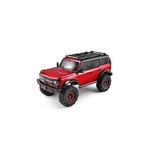 Carro Wltoys 1/10 Jeep Caballo Escalador 11KM 4WD Metal Vermelho 104020