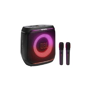 Caixa de Som Portátil JBL Partybox Encore 2 + 2 Microfones