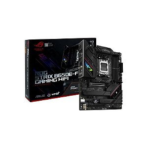 Placa Mãe AMD AM5 Asus B650E-F Rog Strix Gaming Wifi ATX