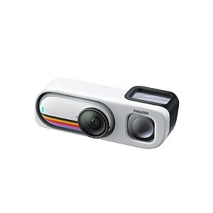 Câmera de Ação INSTA360 Go 3S Retro Kit 128 GB - Lona Branca (GO3S120)