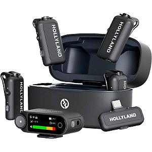 Microfone sem fio Hollyland Lark Max 2 - Preto