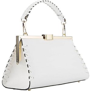 Bolsa Cromia Feminina 1406000 026 Ladies Bag Fiordaliso - Branco
