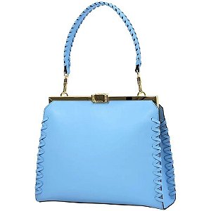 Bolsa Cromia Feminina 1406000 039 Ladies Bag Fiordaliso Celeste