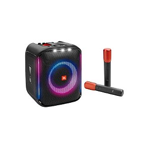 Caixa de Som JBL Partybox Encore 2 com 2 Microfones Bivolt